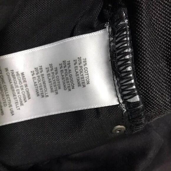 Avenue NWT Black Pull-On Jeggins Size 30T - Picture 5 of 6